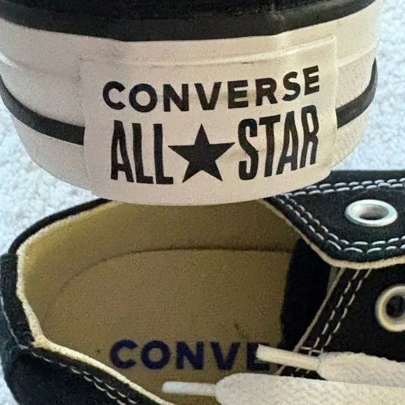Brand New! Converse All Star Chuck Taylor Black & White Sneakers - SIZE 7 - Picture 2 of 11